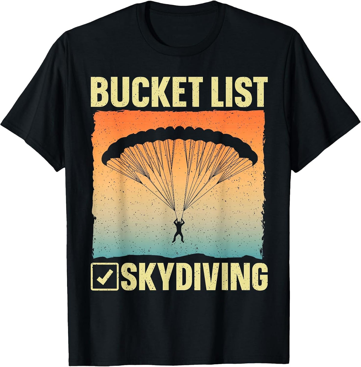 Funny Skydiving Art for Men Women Skydiver Sky Diving Lover T-Shirt