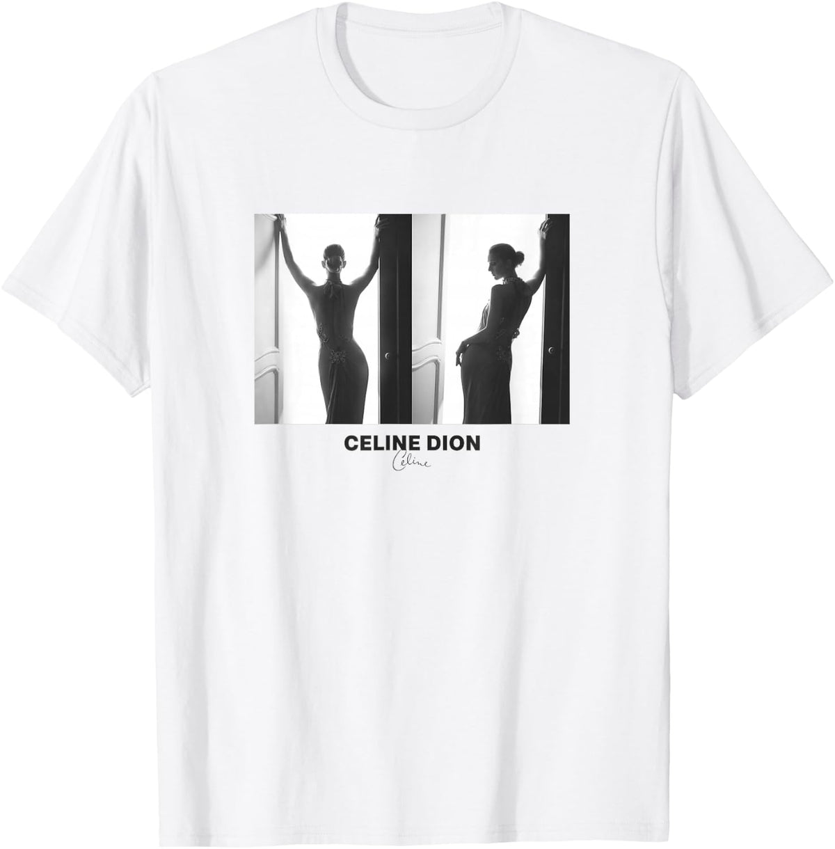 Official Celine Dion Duo Photo T-Shirt