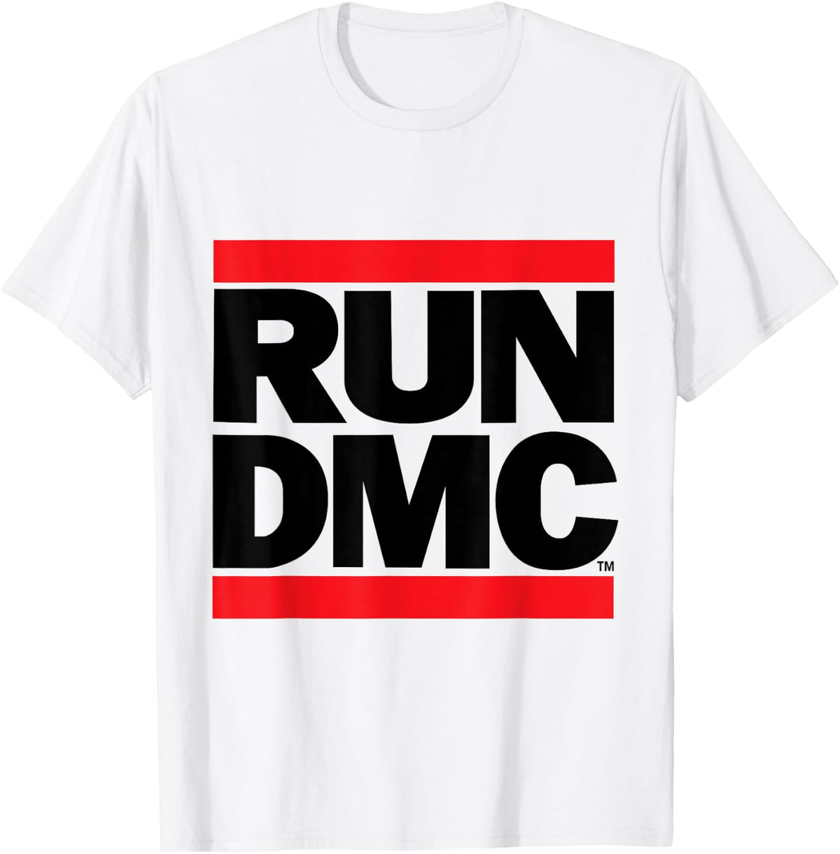 Run DMC Official Logo Light T-Shirt Small