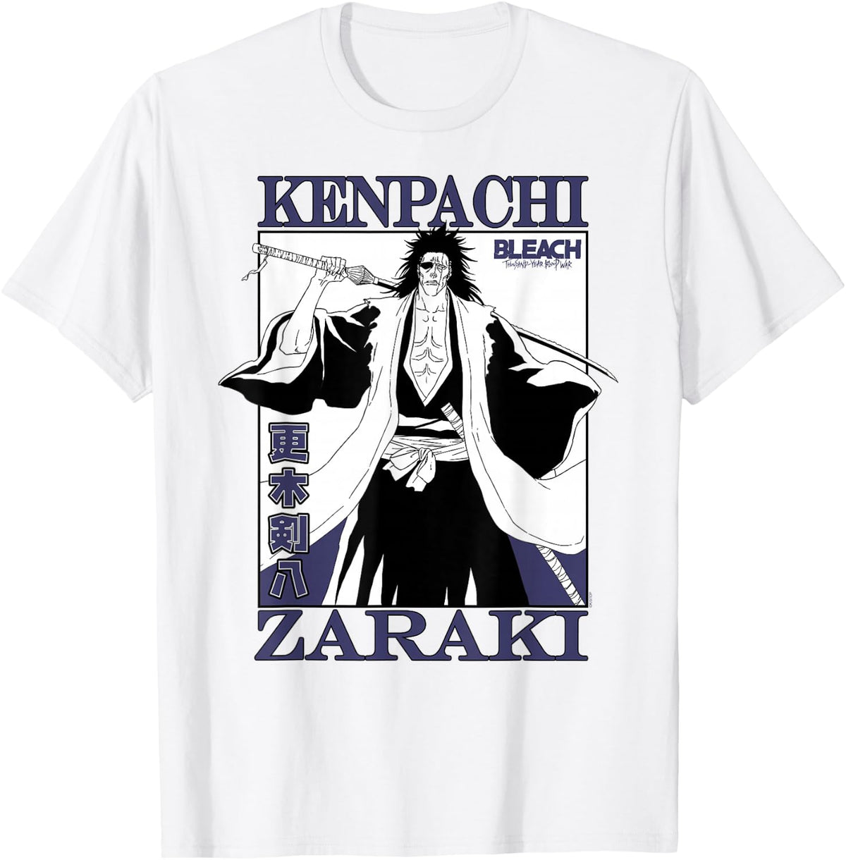 Bleach: Thousand-Year Blood War Kenpachi Zaraki Anime T-Shirt