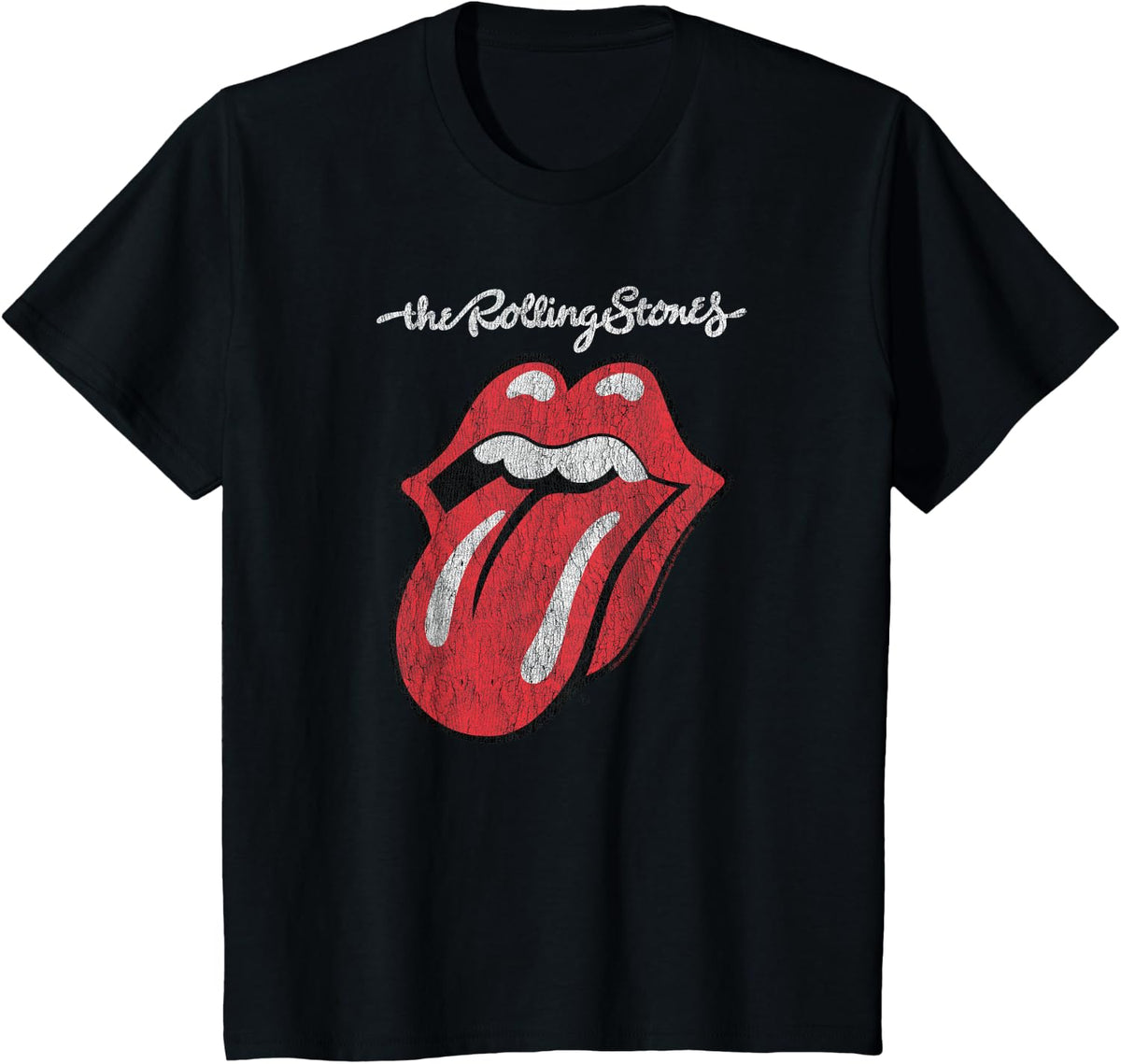 The Rolling Stones Script Tongue Logo T-Shirt