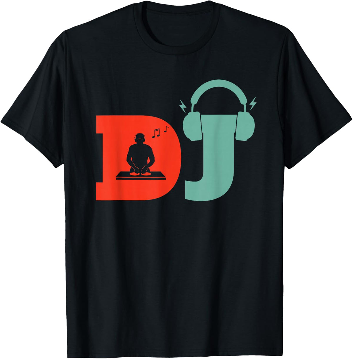 Retro DJ Gear Set Turntable - Vintage VInyl Disc Jockey T-Shirt