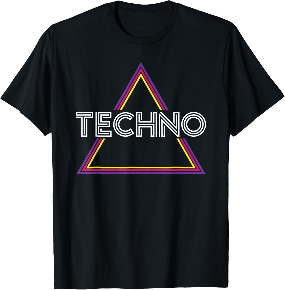 Techno Music - Retro Vintage Rave DJ Gift T-Shirt