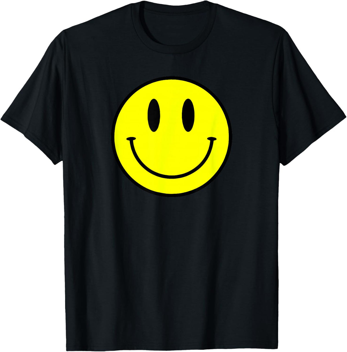 Happy Face Yellow Smile Face Vintage T-Shirt