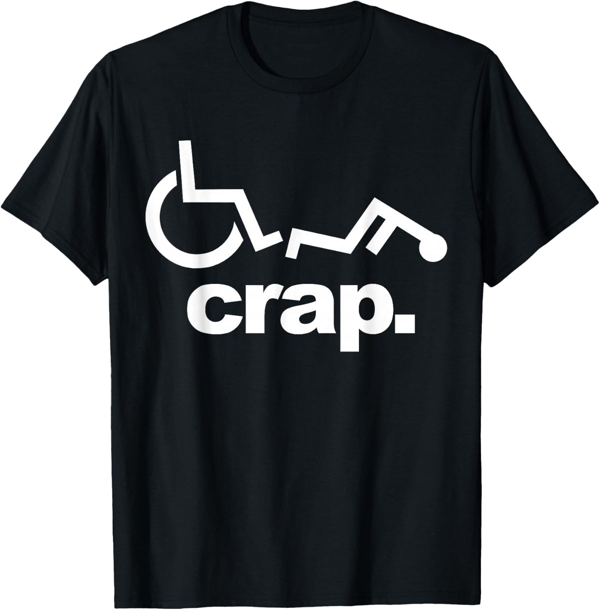 Handicap Wheelchair Funny Wheelchair Case T-Shirt