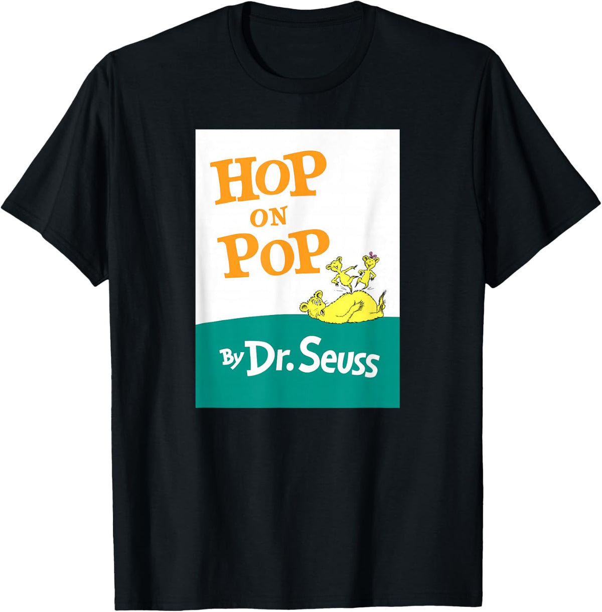 Dr. Seuss Hop On Pop Book Cover T-Shirt