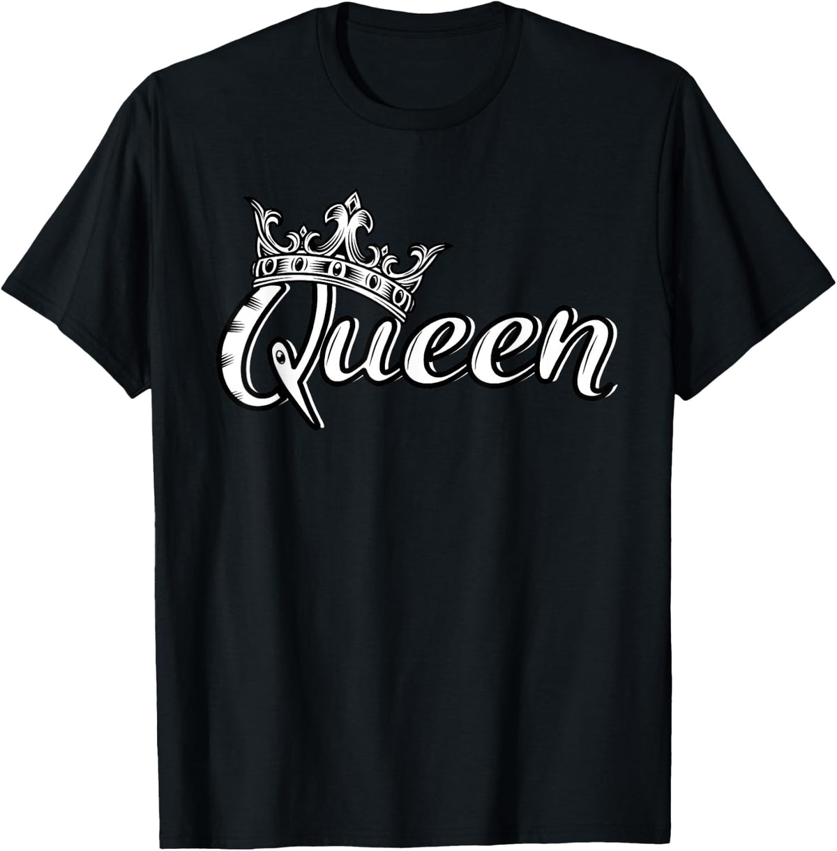 Crown me Font Queen T-Shirt