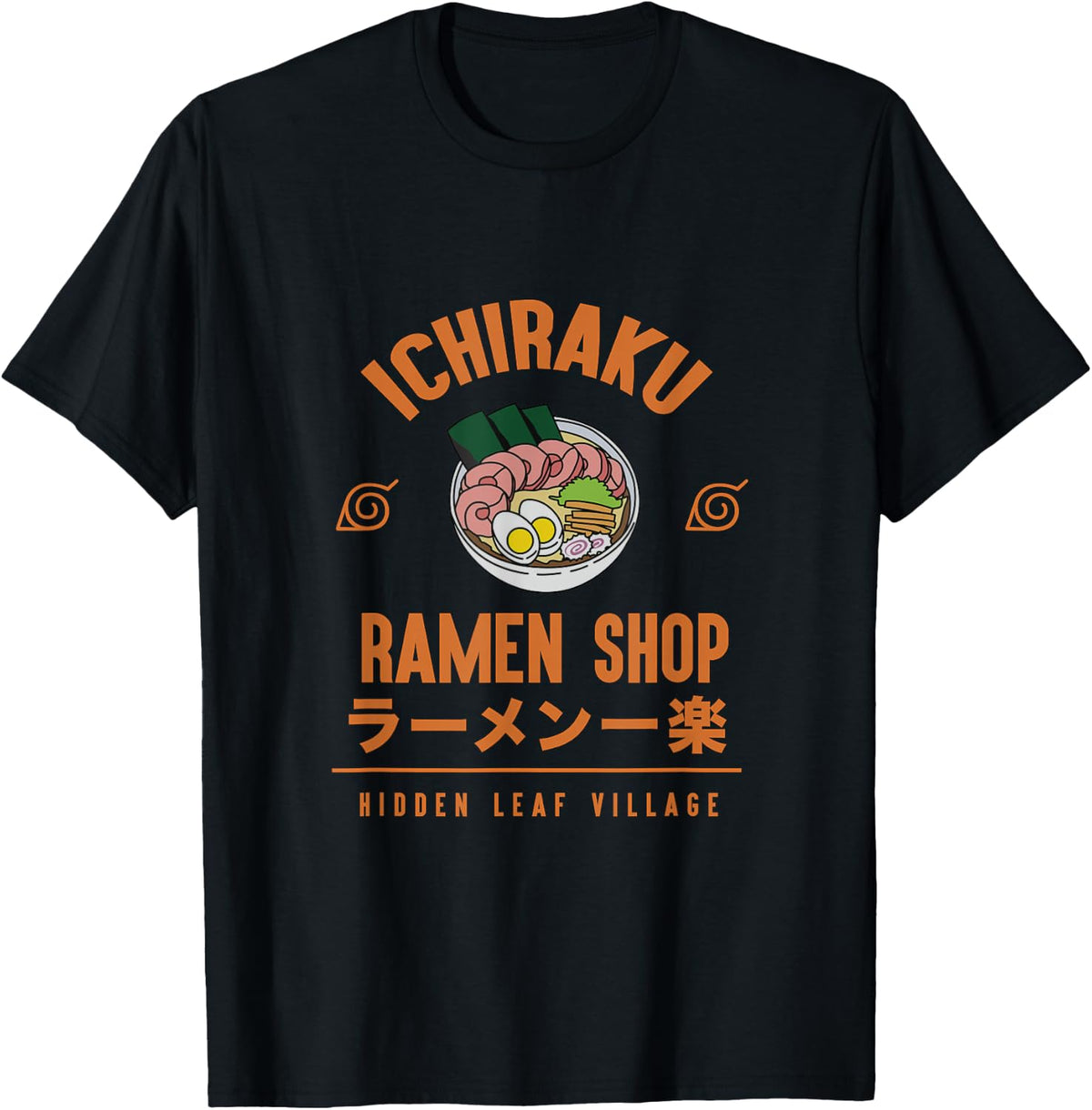 Naruto Shippuden Anime Cartoon Ramen Shop T-Shirt Small