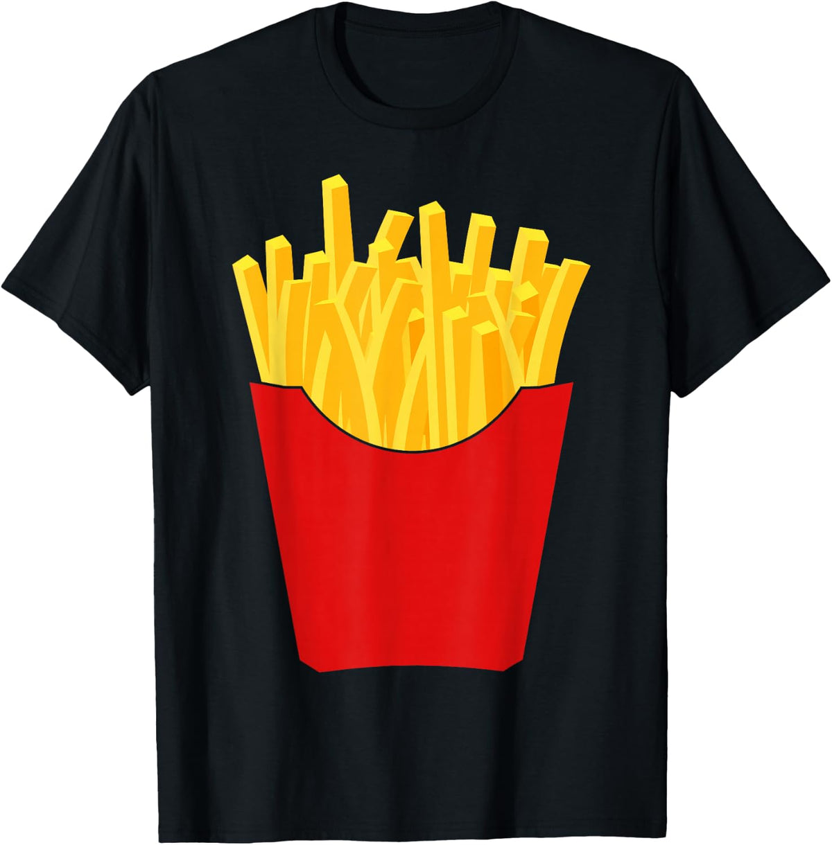 French Fries Shirt Adult Men Women Kids French Fry Costume T-Shirt