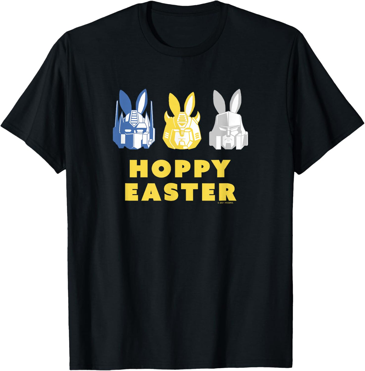 Transformers Hoppy Easter Group Bunny Line Up T-Shirt