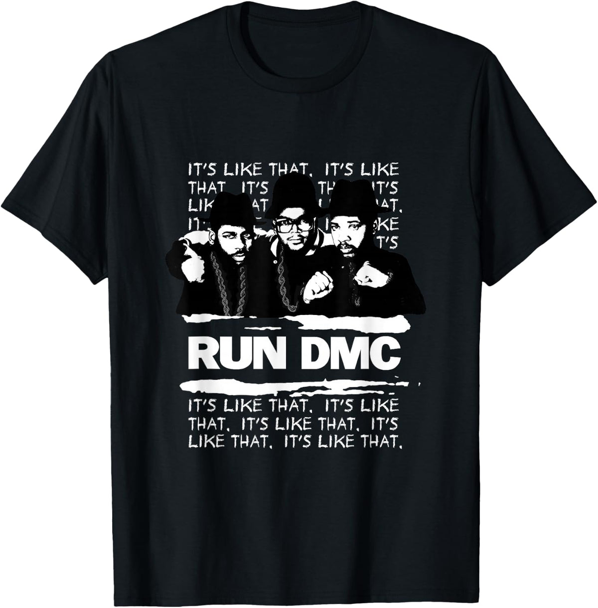 RUN DMC It's Like That Light T-Shirt