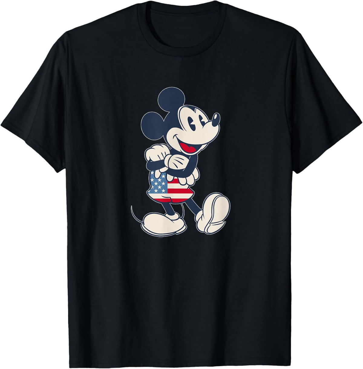 Disney Mickey Mouse Vintage Americana T-Shirt Small