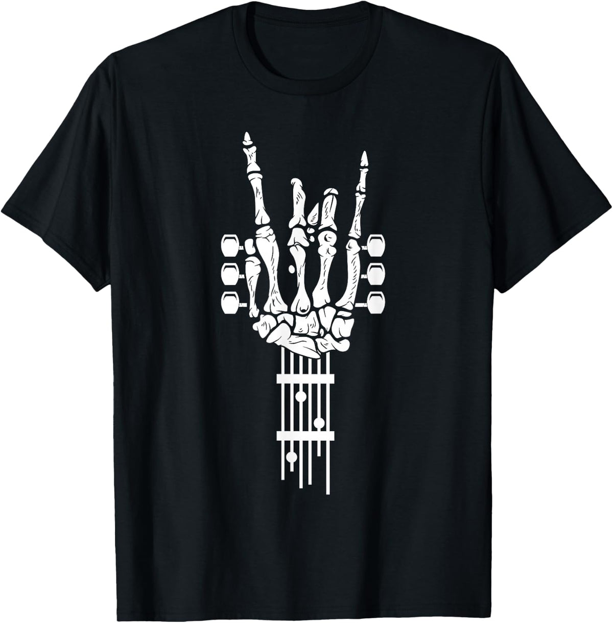 Rock and Roll Punk Rock Band Concert Guitar Accessories Gift T-Shirt