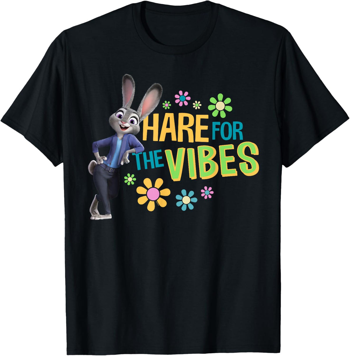 Disney Zootopia 2 Judy Hopps Hare for The Vibes Funny T-Shirt