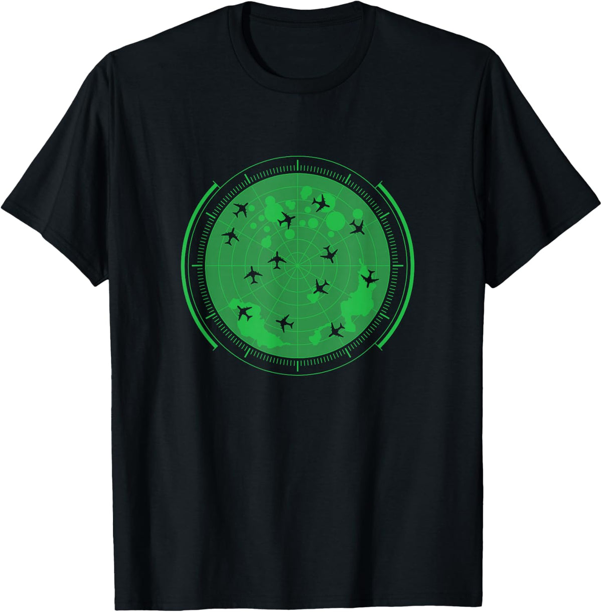 Flight Radar Air Traffic Controller Airplane Airport Gift T-Shirt
