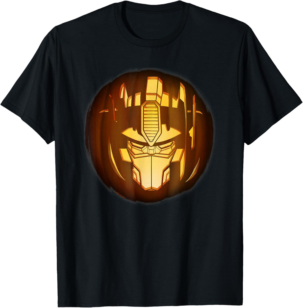 Transformers Halloween Optimus Prime Pumpkin T-Shirt