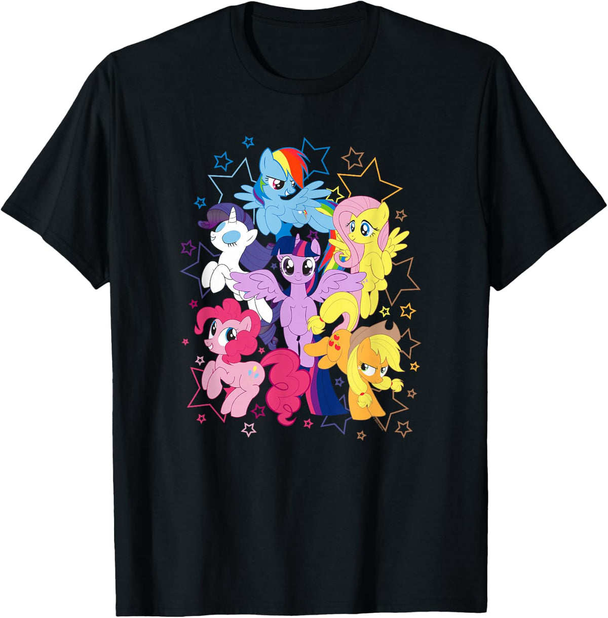 My Little Pony: Friendship is Magic Starry Group Shot T-Shirt