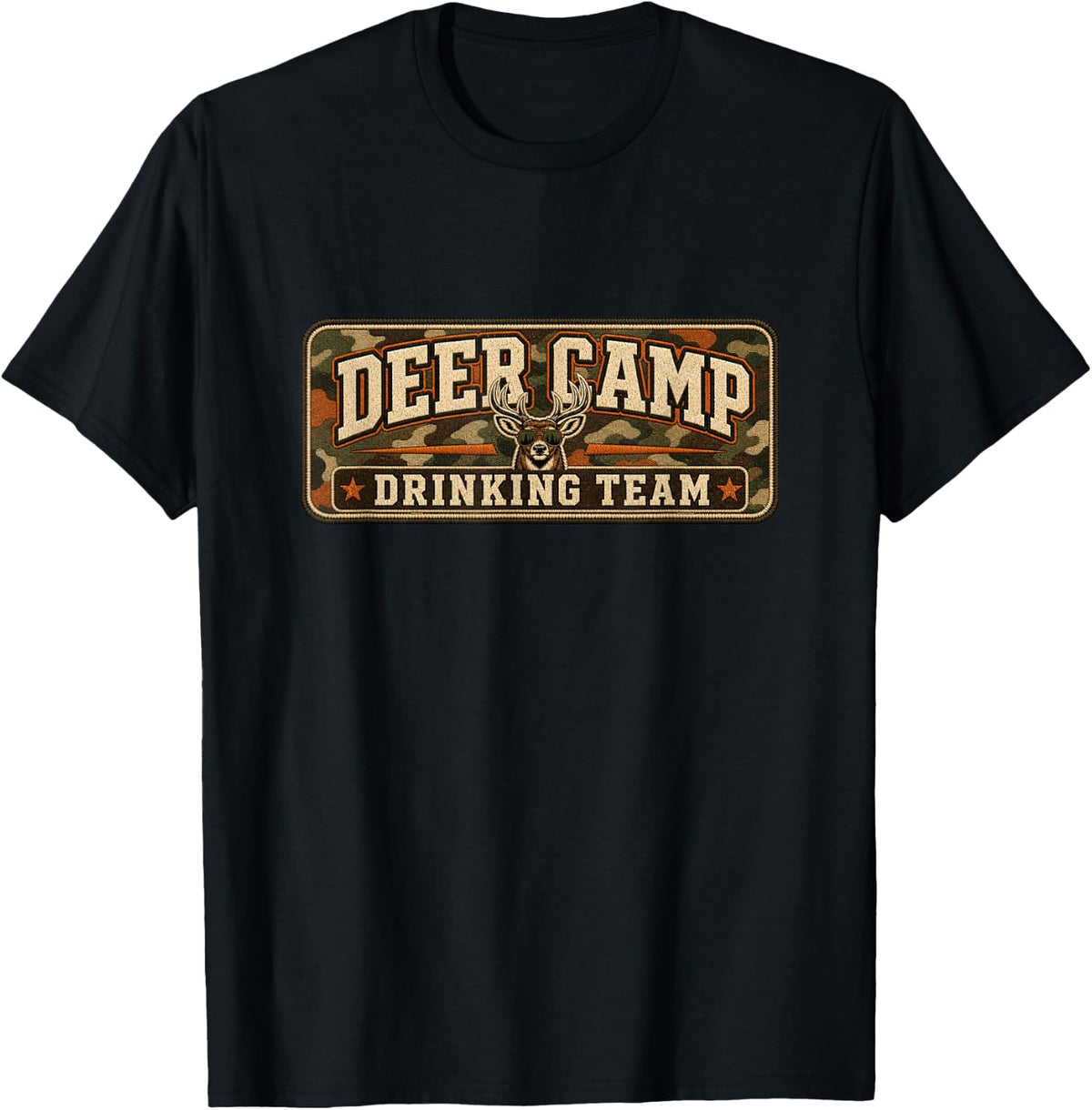 Deer Camp Drinking Team - Funny Hunting T-Shirt