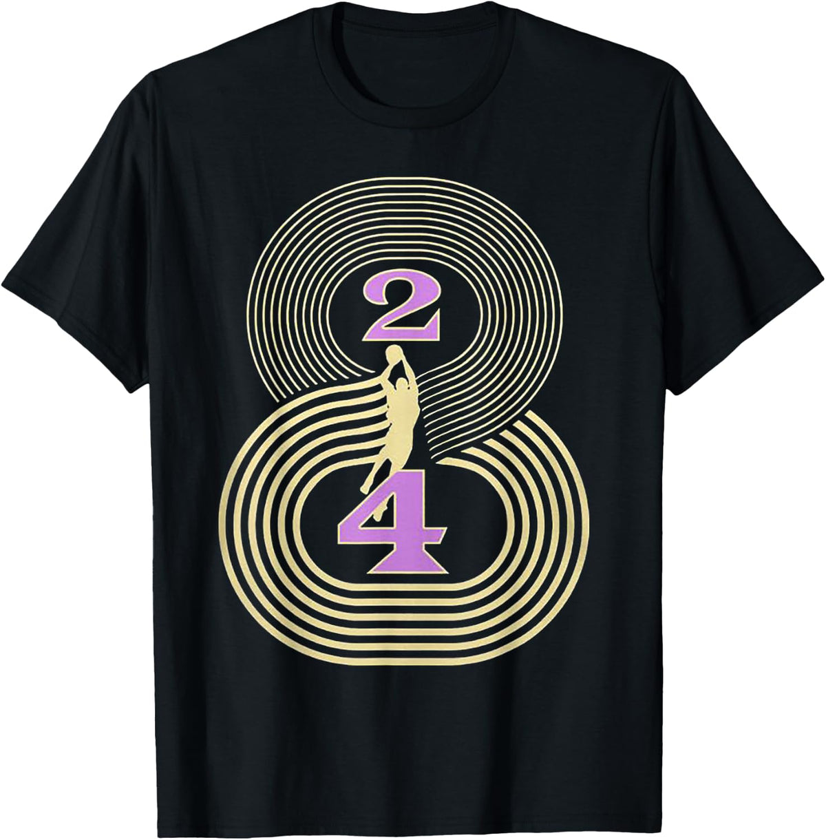 Number 8 and 24 Basketball Sport Memorial T-Shirt