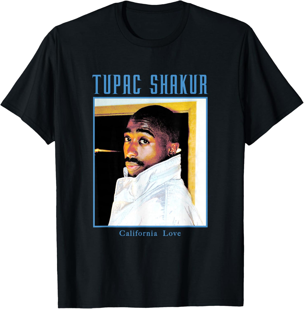Official Tupac 247 Side Eye T-Shirt Small