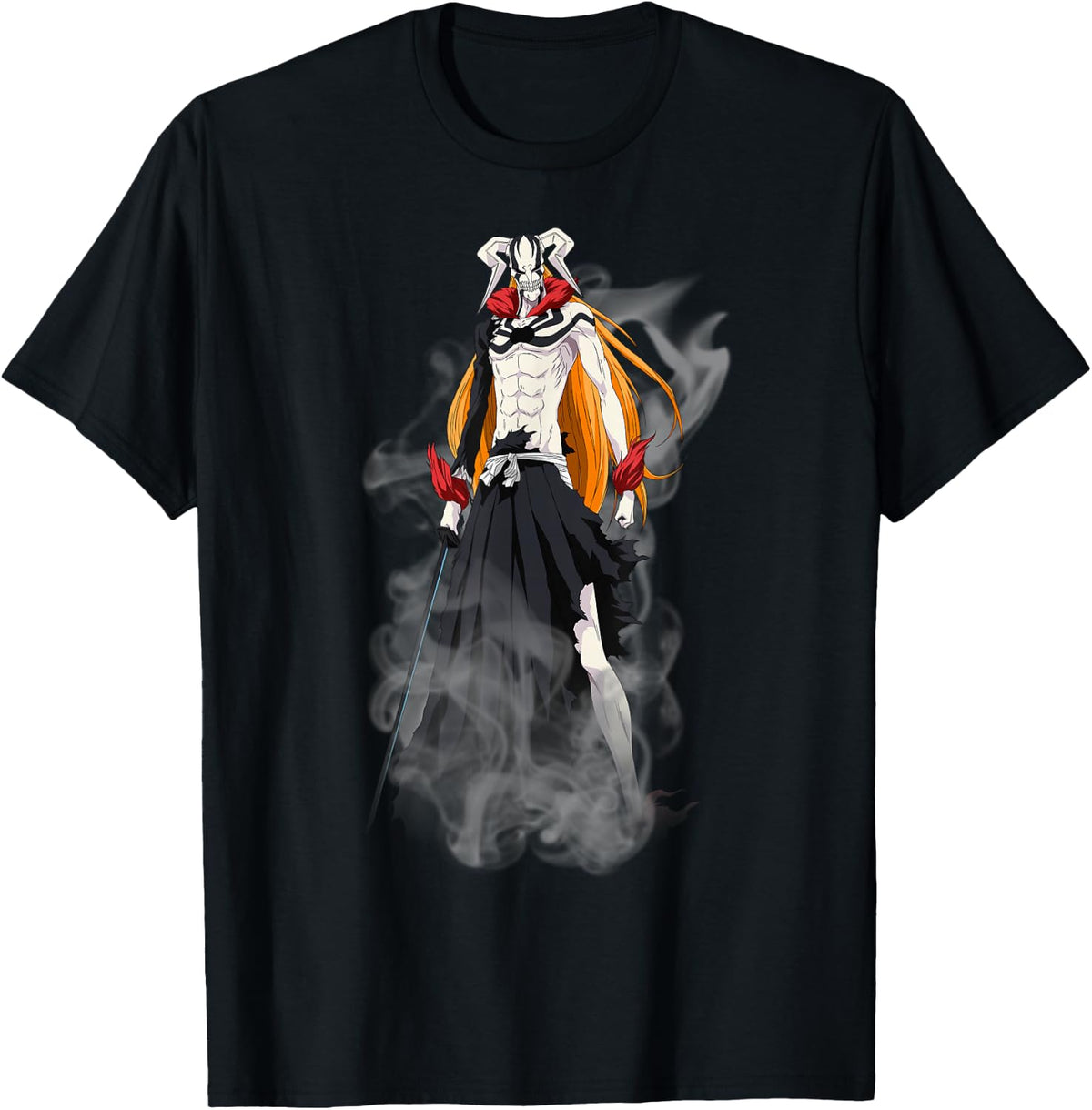 Bleach New Hollow Ichigo Creepy Form Anime T-Shirt