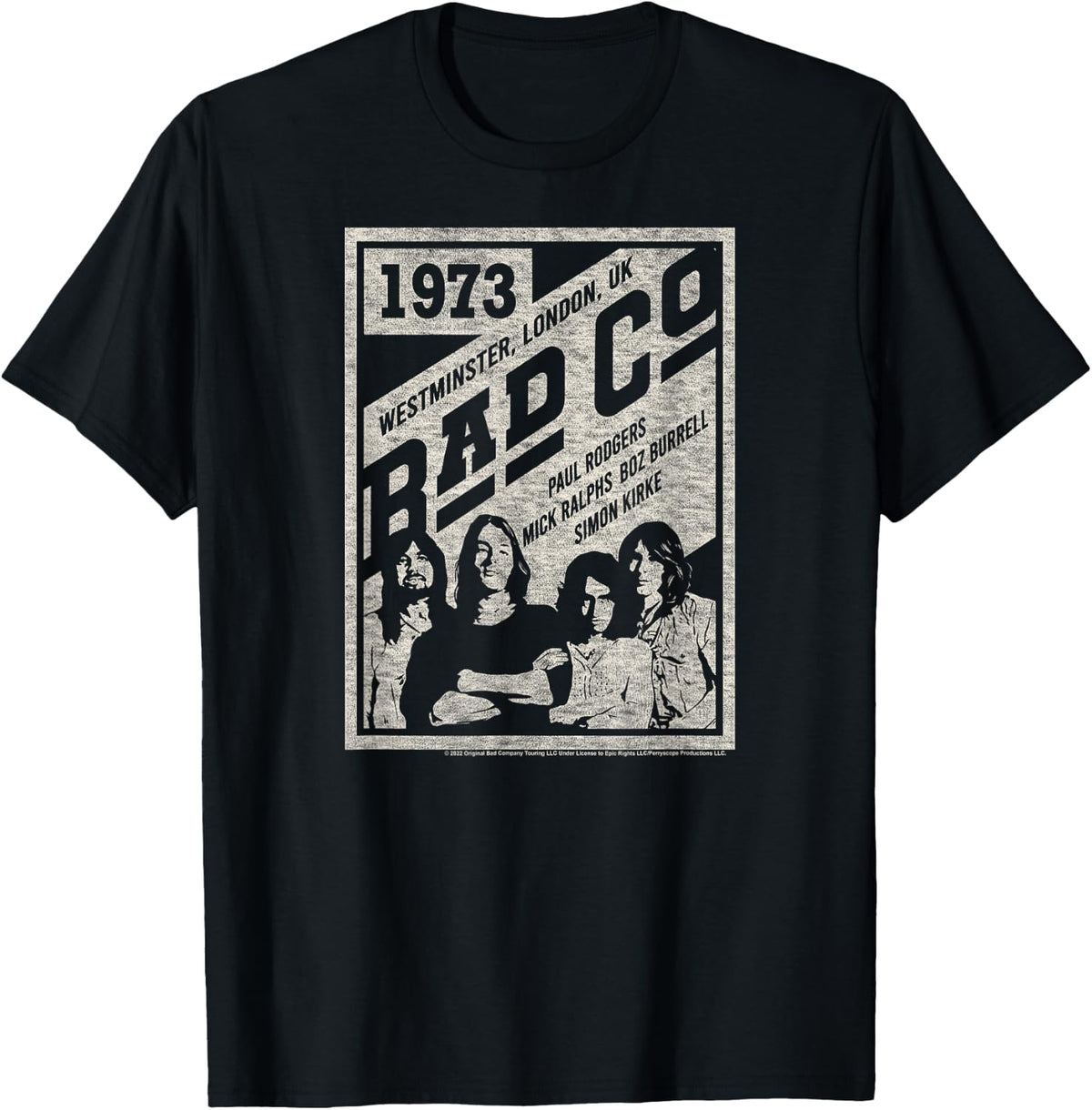 Bad Company - Bad Co Poster T-Shirt