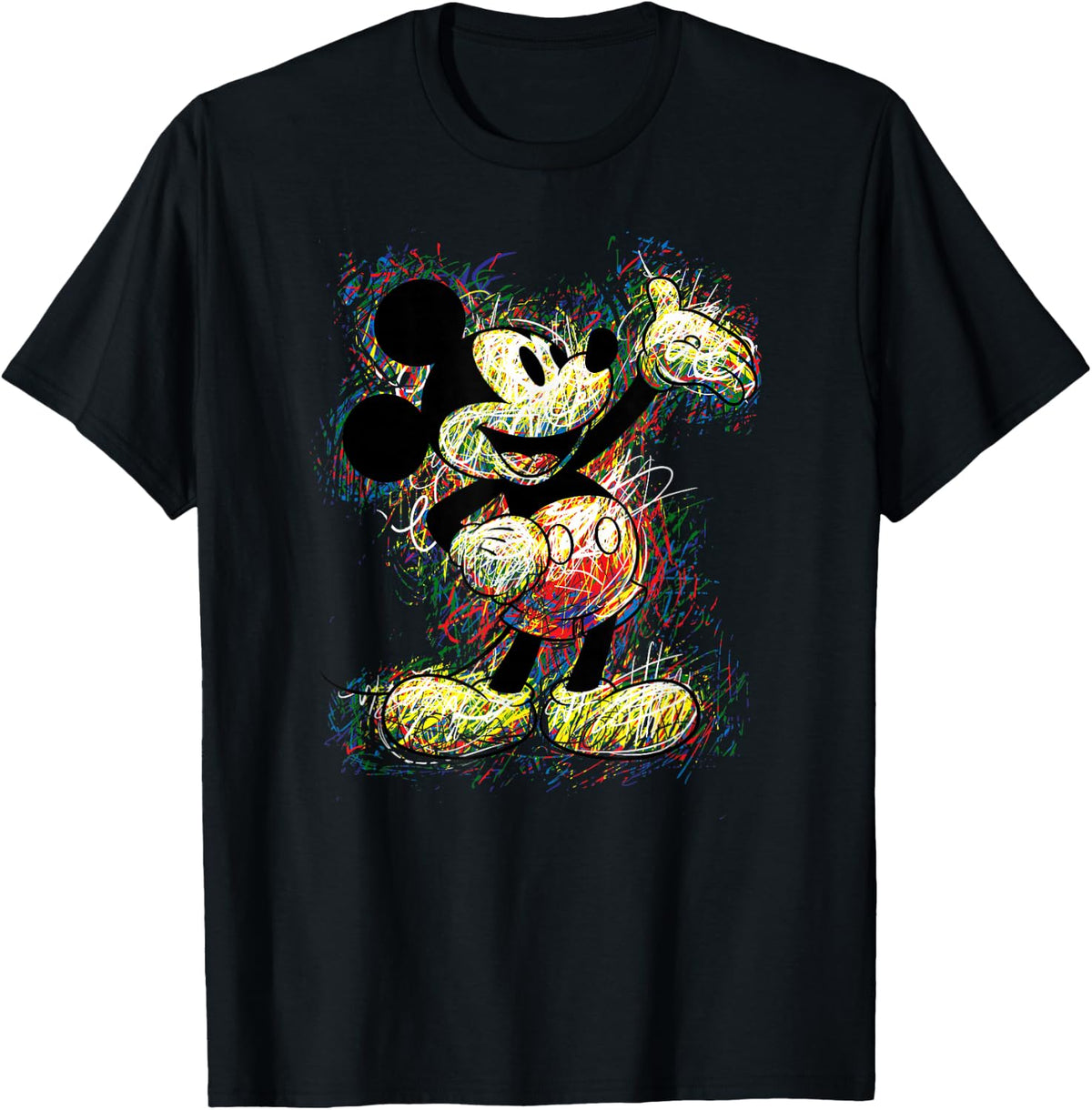 Disney - Mickey Mouse Scribble T-Shirt