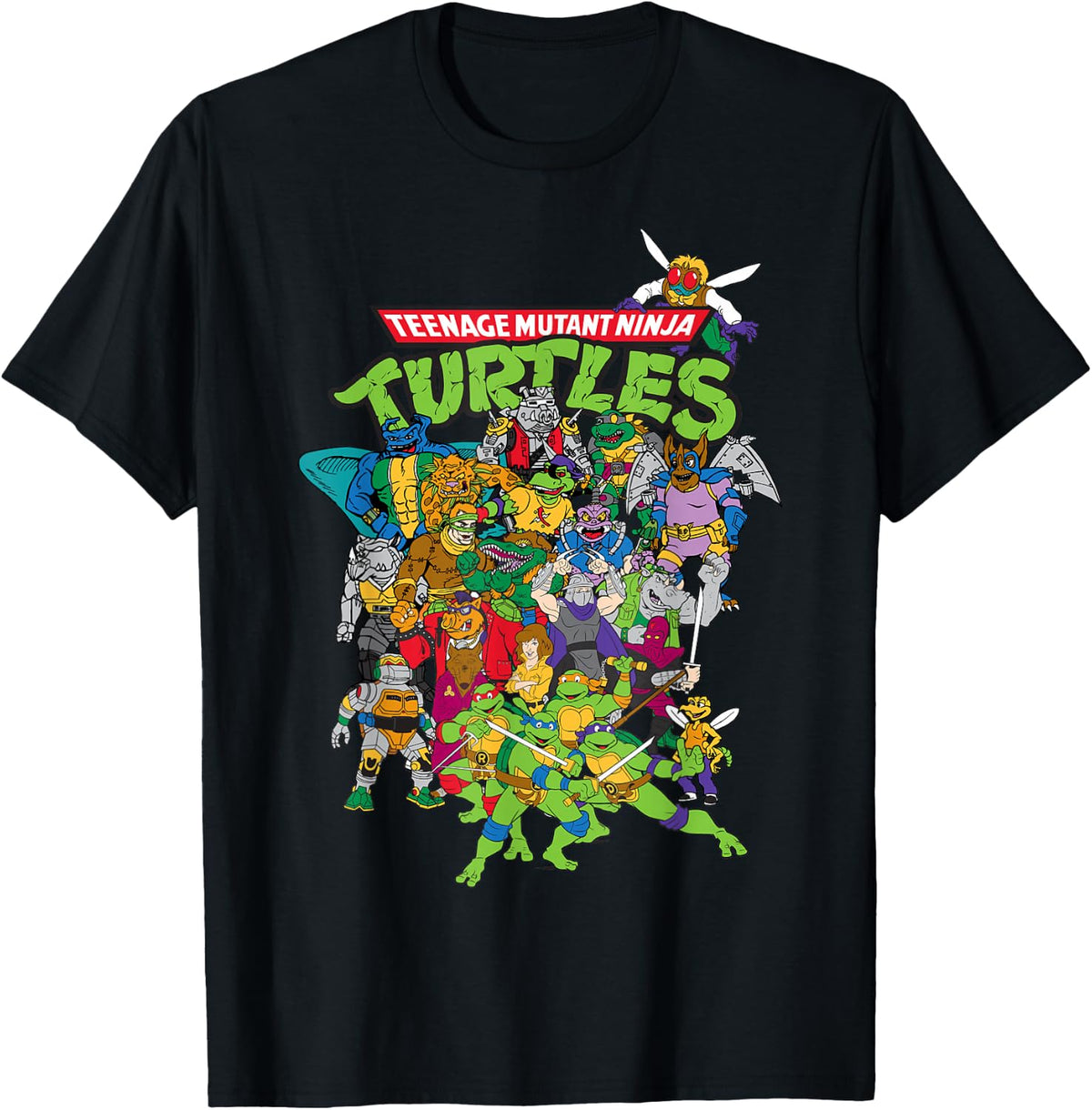 Teenage Mutant Ninja Turtles Large Character Group T-Shirt T-Shirt