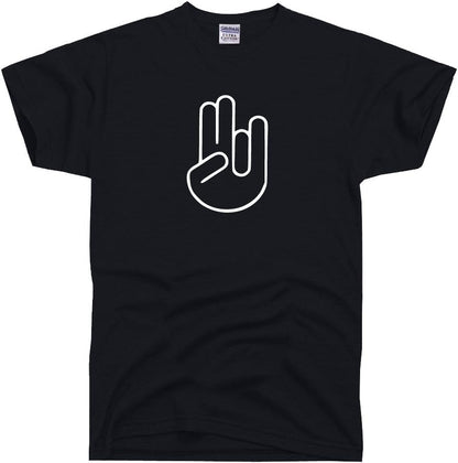 DIRTYRAGZ Men's The Shocker Print on Front & Back T Shirt