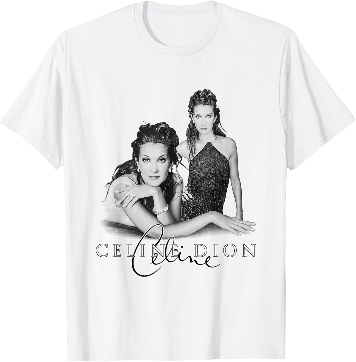 Official Celine Dion Homage Photo T-Shirt