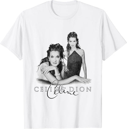 Official Celine Dion Homage Photo T-Shirt