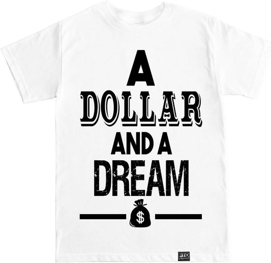 FTD Apparel Men's Dollar and A Dream T Shirt