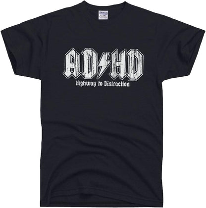 DIRTYRAGZ Men's ADHD AD/HD Rock T Shirt