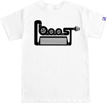 FTD Apparel Men's Boost Engine Car Racing JDM T Shirt