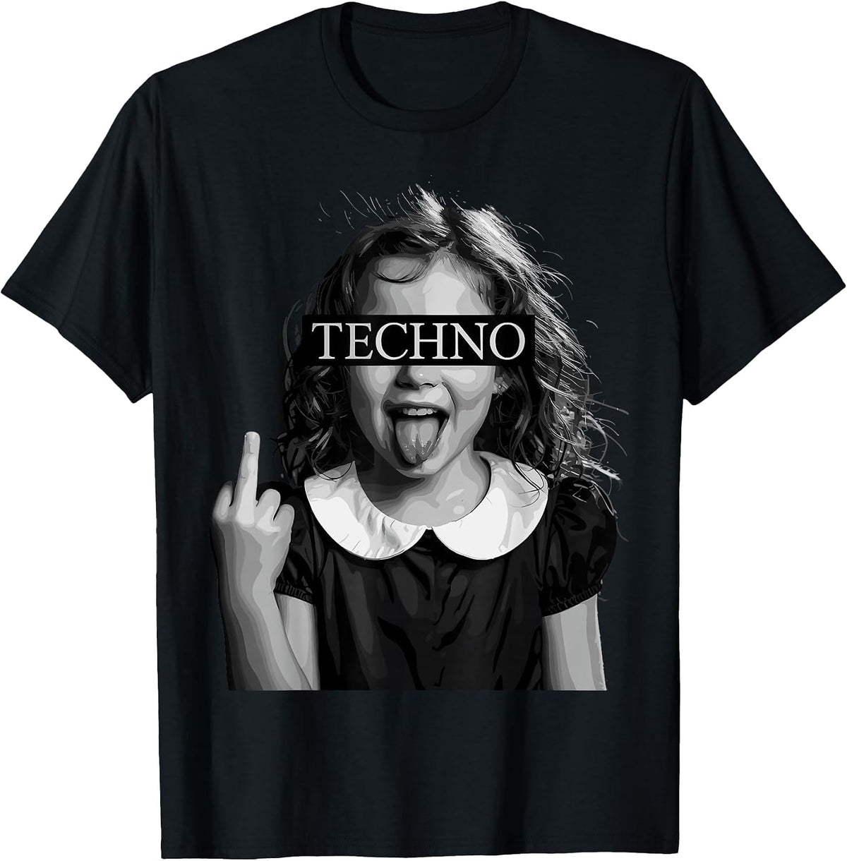 Vaporwave EDM Techno DJ Dance Rave Festival Funny T-Shirt