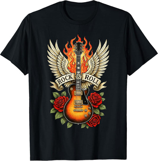 Vintage Retro 80s Rock and Roll T-Shirt