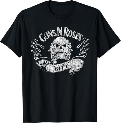 Official Guns N' Roses Paradise City Scroll T-Shirt