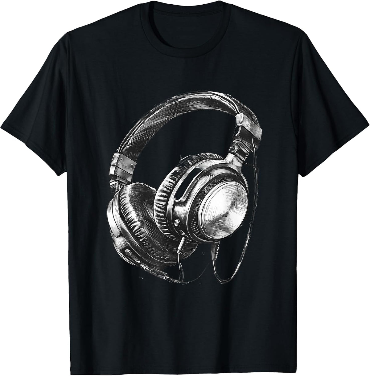 Headphones Music DJ Music Headphones House Headphone Lover T-Shirt