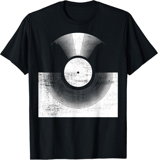 Vinyl Record DJ Turntable T-Shirt