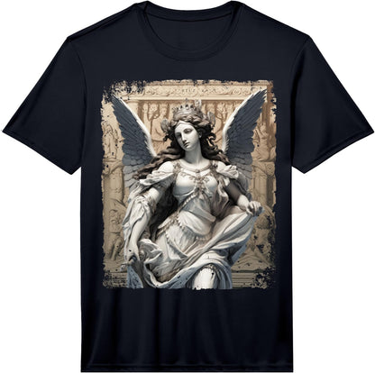 Aesthetic Clothes Vintage Streetwear Fashion Women Men Angel Performance T-Shirt