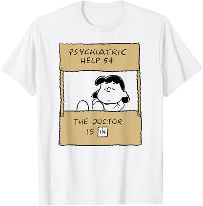 Peanuts - Lucy Doctor is in T-Shirt