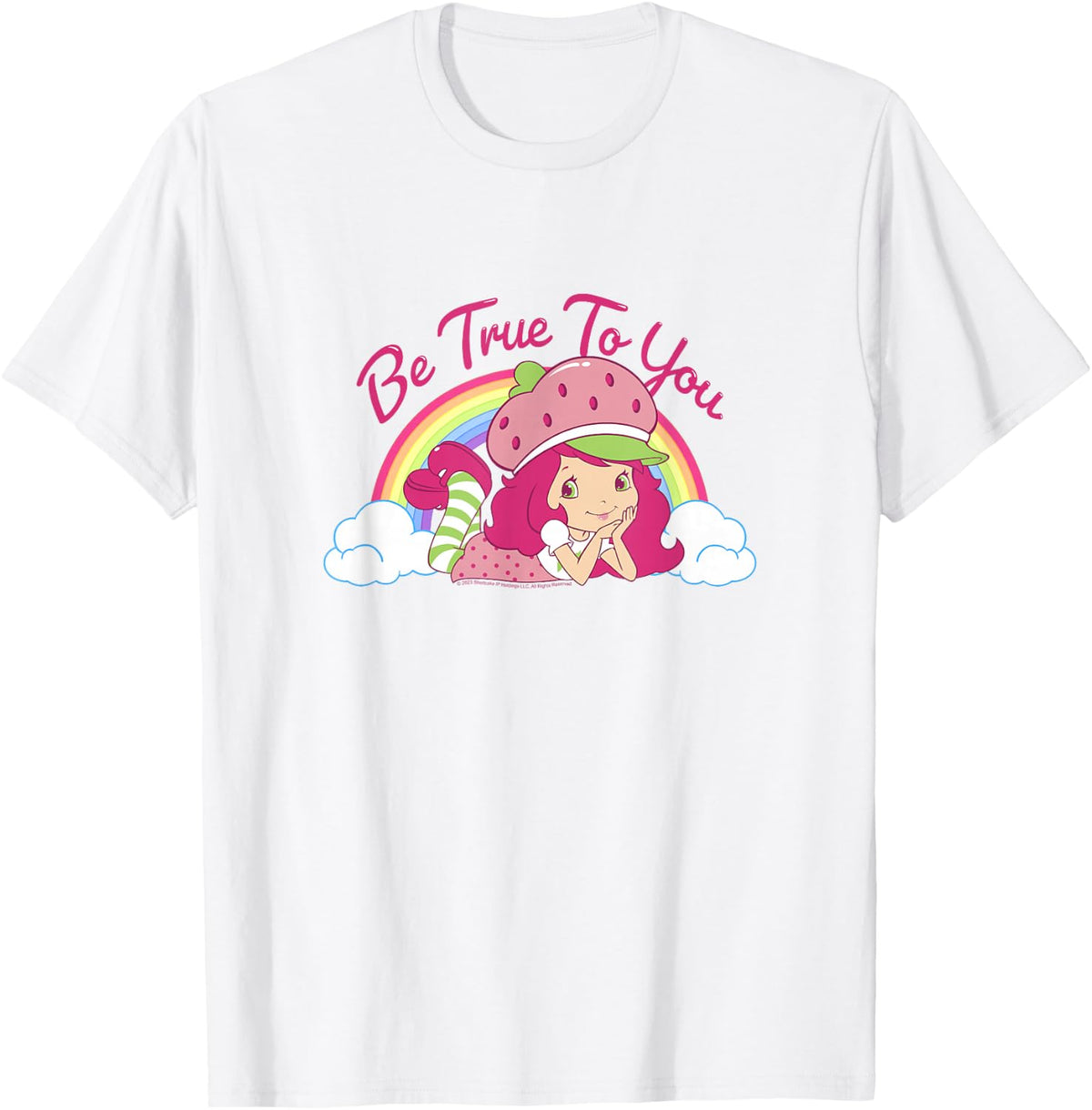 Strawberry Shortcake Be True To You Vintage Rainbow Cutie T-Shirt