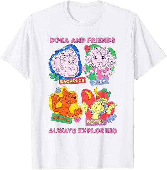Dora (2024) Dora and Friends T-Shirt