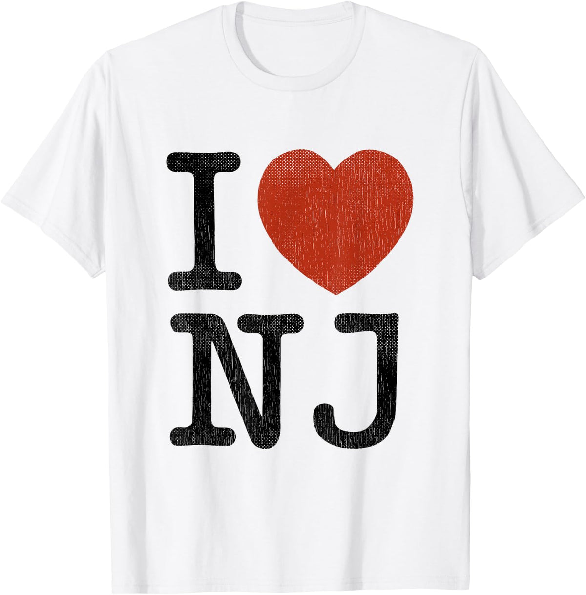 I Love NJ Souvenir I Heart New Jersey T-Shirt