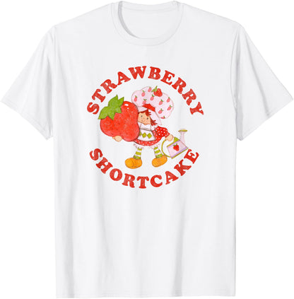 Strawberry Shortcake Berry Sweet Vintage Bold Logo T-Shirt