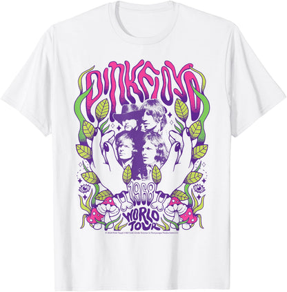 Pink Floyd - World Tour 1968 Psychedelic Group T-Shirt