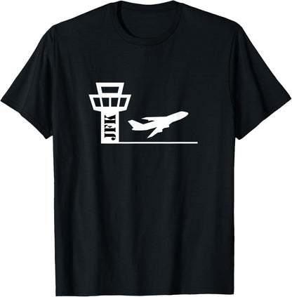 Air Traffic Control Tower Airport ATC Tshirt - JFK New York T-Shirt