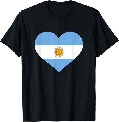 Argentina flag heart T-Shirt