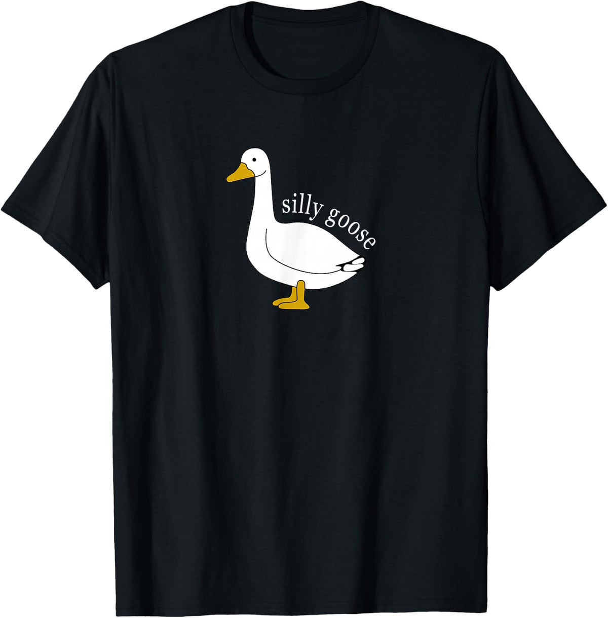 Funny Silly Goose Meme T Shirts for Men and Women Cute Goose Aesthetic Tees