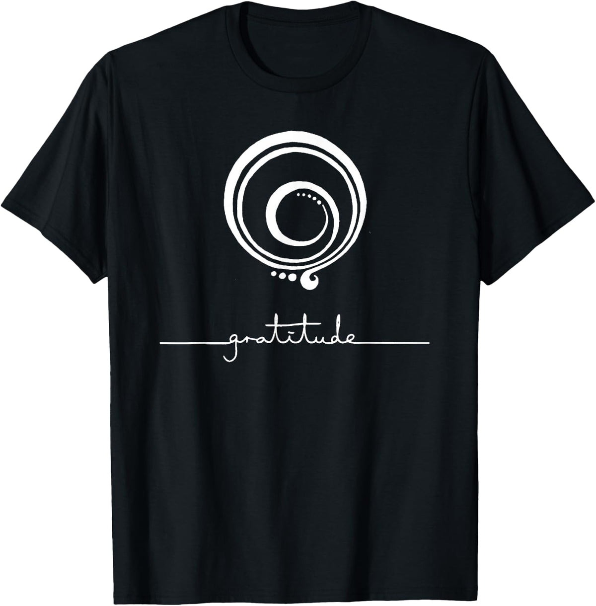 Gratitude T-Shirt Gratitude Symbol Inspirational T-Shirt